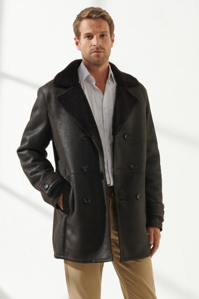 Mark Lammfelljacke Herren