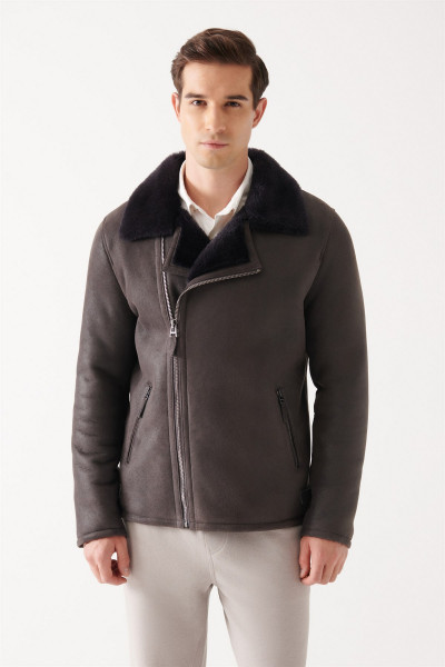 Lawrence, Lammfelljacke Herren