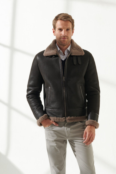 Grant, Lammfelljacke Herren