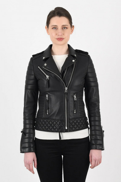 Nora Lederjacke Damen